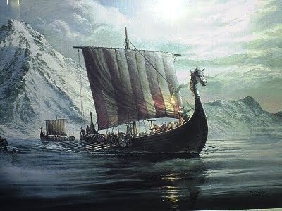 Vikingo (del inglés viking, y este del nórdico antiguo víkingr)1 es el principal de los nombres dados a miembros de los pueblos germánicos originarios de Escandinavia, famosos por sus incursiones y pillajes en Europa. 